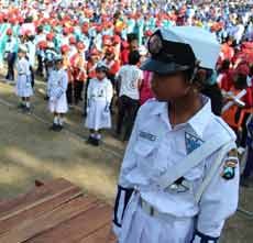 Senam Lalu Lintas di Bojonegoro Raih Rekor MURI