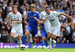 Pertandingan antara Spurs melawan Chelsea dihelat di White Hart Lane, Sabtu (20/10/2012) malam WIB. Getty Images/Shaun Botterill.