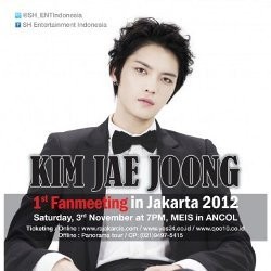 Jumpa Fans Jaejoong Tambah Kategori Tiket Seharga Rp 300 Ribu