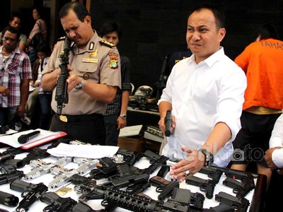 Ratusan Pucuk Airsoft Gun Ilegal Diamankan