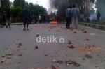 Bentrok dengan Polisi, 3 Mahasiswa Terluka