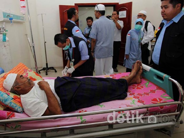 150 Orang Calon Haji RI Terbaring Sakit