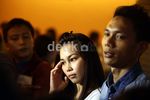 Kebersamaan Norman Kamaru dan Istri