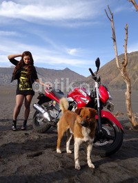 Dimensi motor ini adalah 2.145x760x1.075 mm dengan wheelbase 1.430 mm.