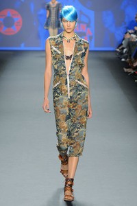 Anna Sui, Spring/Summer 2013. New York Fashion Week SS 2013. [Photo by Frazer Harrison/Getty Images for Mercedes-Benz Fashion Week]