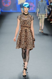 Anna Sui, Spring/Summer 2013. New York Fashion Week SS 2013. [Photo by Frazer Harrison/Getty Images for Mercedes-Benz Fashion Week]