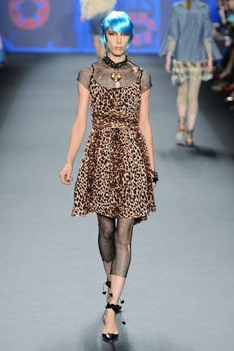 Anna Sui, Spring/Summer 2013. New York Fashion Week SS 2013. [Photo by Frazer Harrison/Getty Images for Mercedes-Benz Fashion Week]