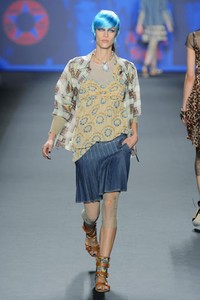 Anna Sui, Spring/Summer 2013. New York Fashion Week SS 2013. [Photo by Frazer Harrison/Getty Images for Mercedes-Benz Fashion Week]