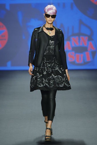 Anna Sui, Spring/Summer 2013. New York Fashion Week SS 2013. [Photo by Frazer Harrison/Getty Images for Mercedes-Benz Fashion Week]