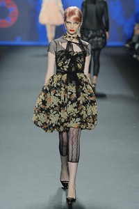Anna Sui, Spring/Summer 2013. New York Fashion Week SS 2013. [Photo by Frazer Harrison/Getty Images for Mercedes-Benz Fashion Week]
