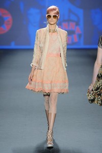 Anna Sui, Spring/Summer 2013. New York Fashion Week SS 2013. [Photo by Frazer Harrison/Getty Images for Mercedes-Benz Fashion Week]