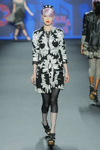 Anna Sui, Spring/Summer 2013. New York Fashion Week SS 2013. [Photo by Frazer Harrison/Getty Images for Mercedes-Benz Fashion Week]