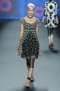 Anna Sui, Spring/Summer 2013. New York Fashion Week SS 2013. [Photo by Frazer Harrison/Getty Images for Mercedes-Benz Fashion Week]