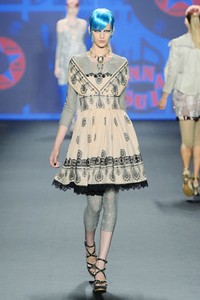Anna Sui, Spring/Summer 2013. New York Fashion Week SS 2013. [Photo by Frazer Harrison/Getty Images for Mercedes-Benz Fashion Week]