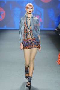 Anna Sui, Spring/Summer 2013. New York Fashion Week SS 2013. [Photo by Frazer Harrison/Getty Images for Mercedes-Benz Fashion Week]