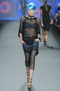 Anna Sui, Spring/Summer 2013. New York Fashion Week SS 2013. [Photo by Frazer Harrison/Getty Images for Mercedes-Benz Fashion Week]