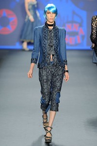 Anna Sui, Spring/Summer 2013. New York Fashion Week SS 2013. [Photo by Frazer Harrison/Getty Images for Mercedes-Benz Fashion Week]