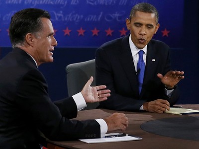 Obama-Romney Saling Serang di Debat Capres Final