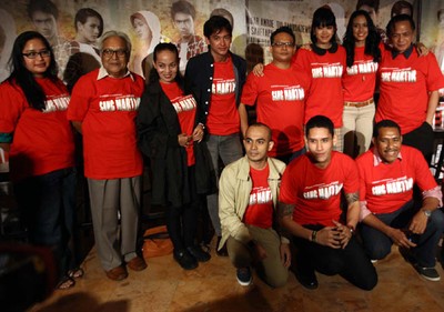 Artis-artis Senior di Film Sang Martir