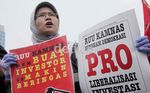 DPR Kembali Didemo Tolak RUU Kamnas