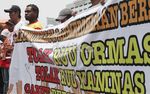 DPR Kembali Didemo Tolak RUU Kamnas