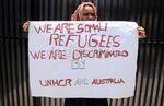 Pengungsi Somalia Demo Kantor UNHCR Makassar