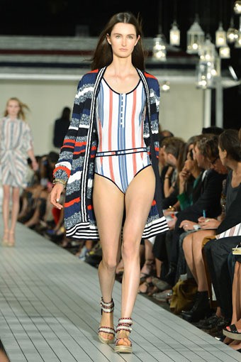 Tommy Hilfiger. Spring/Summer 2013. New York Fashion Week 2013. [Photo by Slaven Vlasic/Getty Images for Mercedes-Benz Fashion Week]