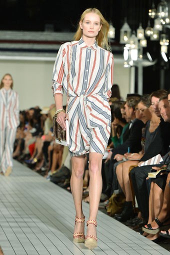 Tommy Hilfiger. Spring/Summer 2013. New York Fashion Week 2013. [Photo by Slaven Vlasic/Getty Images for Mercedes-Benz Fashion Week]