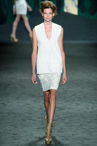 Vera Wang, Spring/Summer 2012. (Photo by Frazer Harrison/Getty Images for Mercedes-Benz Fashion Week)
