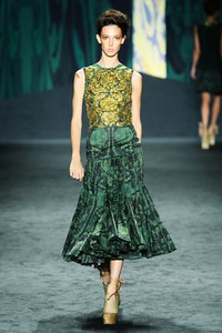 Vera Wang, Spring/Summer 2012. (Photo by Frazer Harrison/Getty Images for Mercedes-Benz Fashion Week)