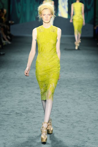 Vera Wang, Spring/Summer 2012. (Photo by Frazer Harrison/Getty Images for Mercedes-Benz Fashion Week)