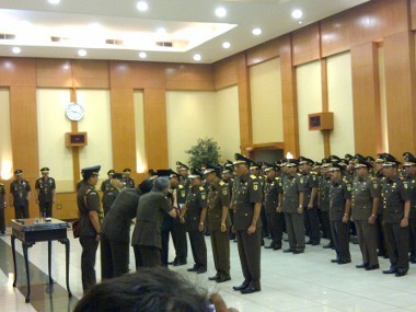 Jaksa Agung Lantik Jamintel dan Jampidum Baru 