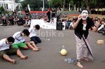 Aksi Teatrikal Sambut Sumpah Pemuda