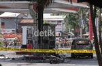 SPBU Pangeran Jayakarta Meledak & Terbakar