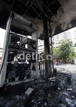 SPBU Pangeran Jayakarta Meledak & Terbakar
