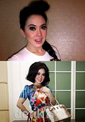 5 Gaya Rambut Syahrini