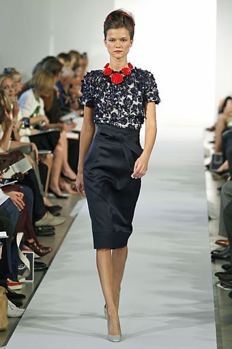 Oscar de la Renta, Spring/Summer 2013. (Photo by Peter Michael Dills/Getty Images)