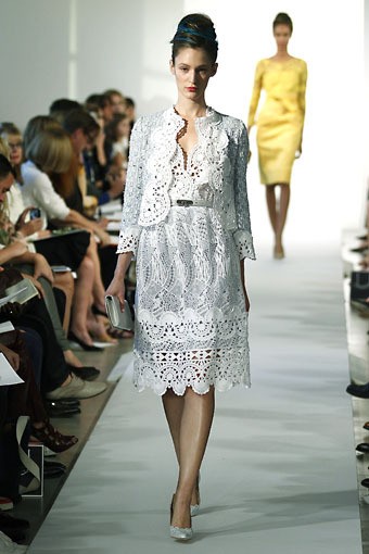 Oscar de la Renta, Spring/Summer 2013. (Photo by Peter Michael Dills/Getty Images)