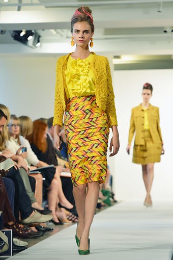 Oscar de la Renta, Spring/Summer 2013. (Photo by Peter Michael Dills/Getty Images)