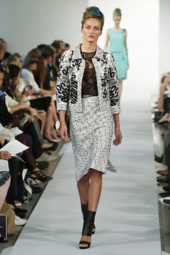 Oscar de la Renta, Spring/Summer 2013. (Photo by Peter Michael Dills/Getty Images)