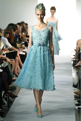Oscar de la Renta, Spring/Summer 2013. (Photo by Peter Michael Dills/Getty Images)