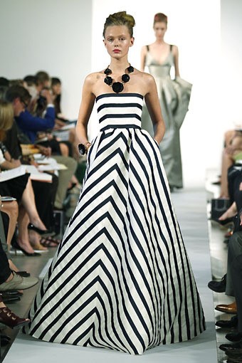 Oscar de la Renta, Spring/Summer 2013. (Photo by Peter Michael Dills/Getty Images)
