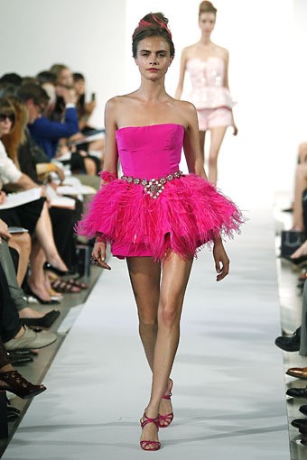 Oscar de la Renta, Spring/Summer 2013. (Photo by Peter Michael Dills/Getty Images)