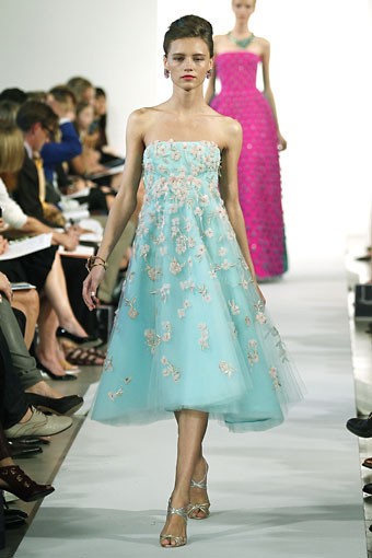 Oscar de la Renta, Spring/Summer 2013. (Photo by Peter Michael Dills/Getty Images)