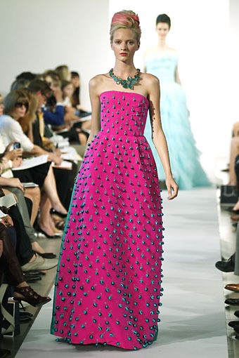 Oscar de la Renta, Spring/Summer 2013. (Photo by Peter Michael Dills/Getty Images)