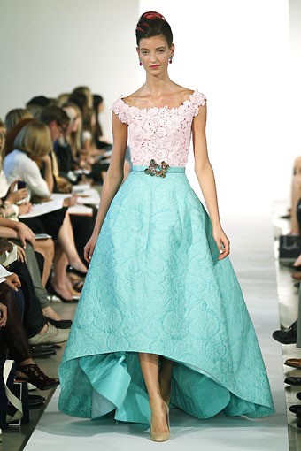 Oscar de la Renta, Spring/Summer 2013. (Photo by Peter Michael Dills/Getty Images)