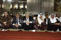 Sejumlah perwakilan dubes sahabat juga menunaikan salat Idul Adha di masjid Istiqlal. (Ramses/detkcom)