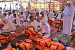 Jutaan Jamaah Haji Melempar Jumrah