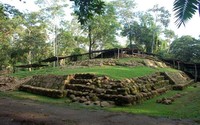 Makam peninggalan perabadan Bangsa Maya itu ditemukan di komplek situs candi di provinsi Retalhuleu. AFP/Parque Arqueologico Nacional Takalik Abaj.