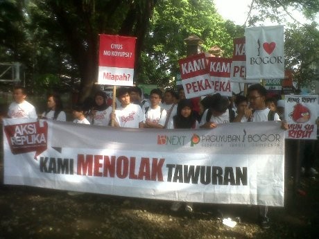 Peringati Sumpah Pemuda, Remaja Bogor Long March & Ber-Gangnam Style